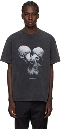 Han Kjobenhavn Black Aliens Kissing T-Shirt