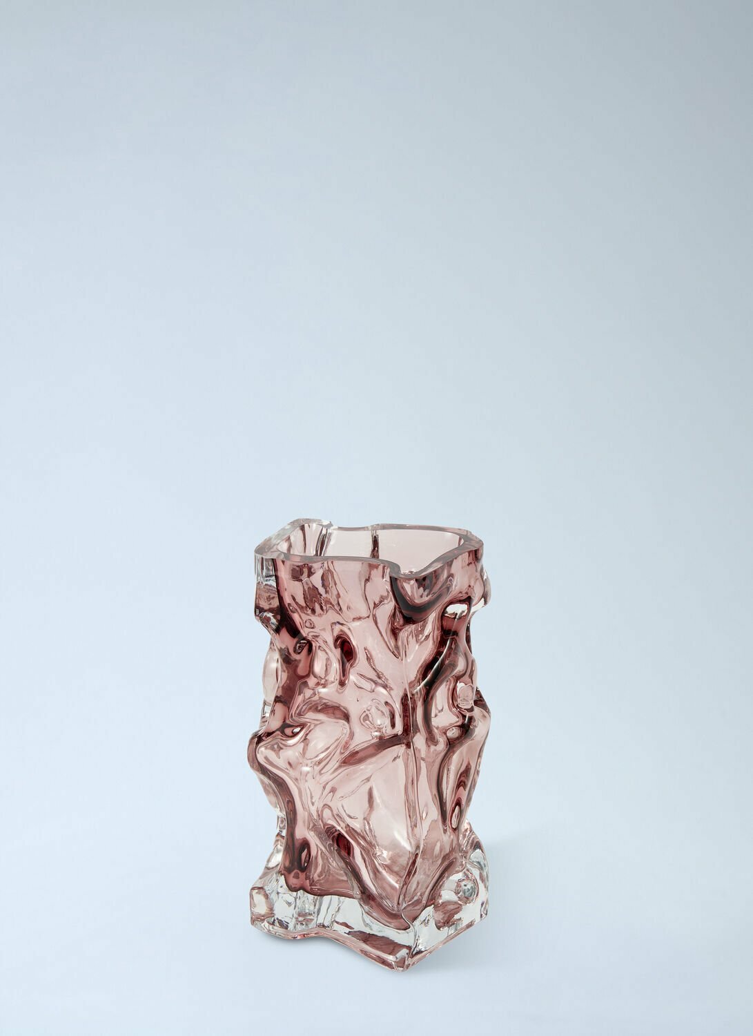 POLSPOTTEN Textured Glass Vase