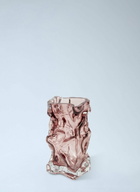 POLSPOTTEN Textured Glass Vase