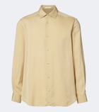The Row Victor silk shirt