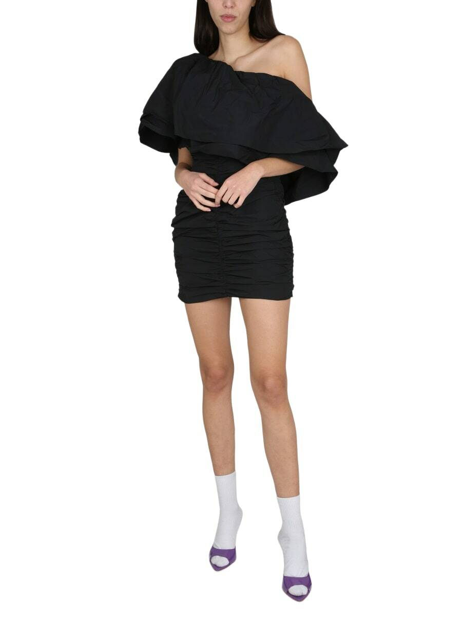 ワンピース ROTATE BIRGER CHRISTENSEN 'Off Shoulder' dress ROTATE BIRGER CHRISTENSEN off-shoulder Ruched Minidress