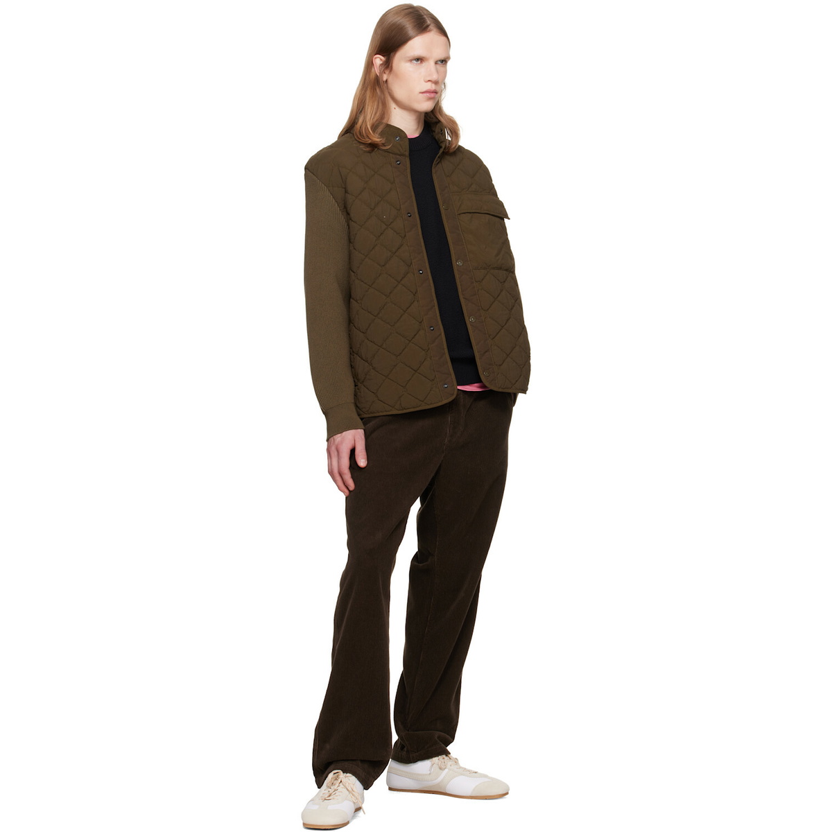 Stone Island Khaki 4100016 Nylon Smerigliato Jacket