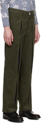 Solitude Studios SSENSE Exclusive Green & Blue Reveal Trousers