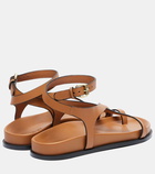 A.Emery Jalem Slim leather sandals