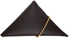 Bottega Veneta Brown Ball Chain Triangle Pouch