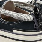 Converse Men's Chuck 70 Hacked Heel Ox Sneakers in Black/Dark Moth/Egret