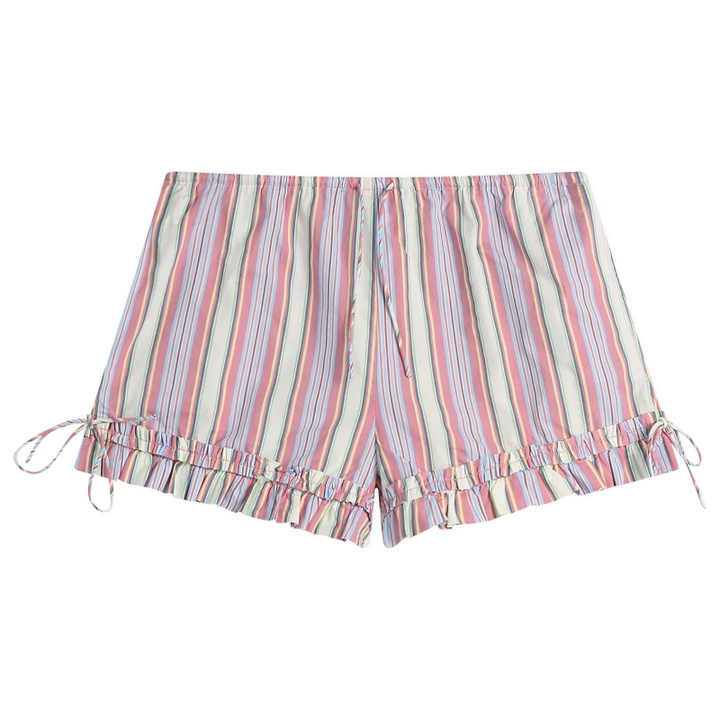 Photo: Damson Madder Women's Mafalda Frilly Tie Bloomer in Pink