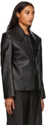 LOW CLASSIC Black Recycled Leather Jacket