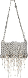 Rabanne Silver 1969 Nano Bag