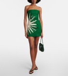 Cala de la Cruz Carla printed linen minidress