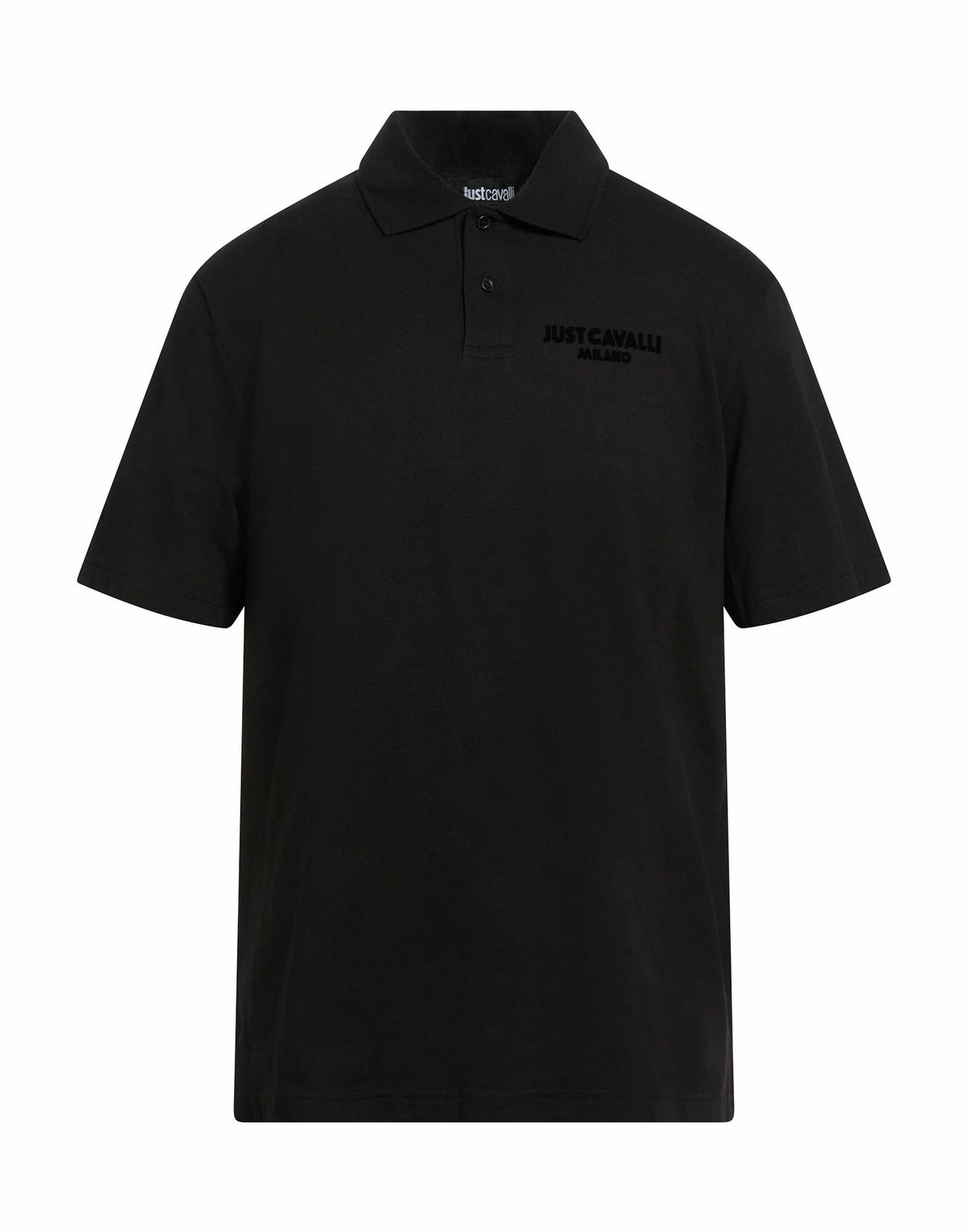 Just Cavalli Mens Polo shirt in Black