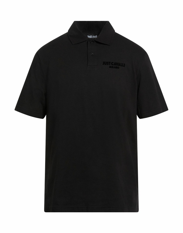 Photo: Just Cavalli Mens Polo shirt in Black