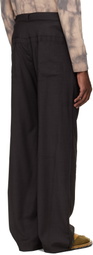 Kiko Kostadinov Brown Komlo Trousers
