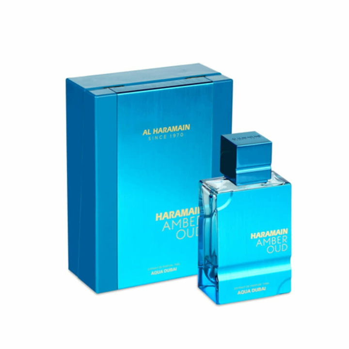 Photo: Al Haramain Unisex Amber Oud Aqua Dubai Extrait de Parfum Spray 3.38 oz Fragrances 6291106814873