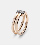 Pomellato Pomellato Together 18kt rose gold ring with diamonds