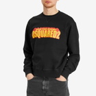 Dsquared2 Men's 3D Logo Cool Fit Crew Sweat in Black