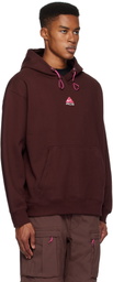 Nike Burgundy 'ACG' Therma-FIT Hoodie