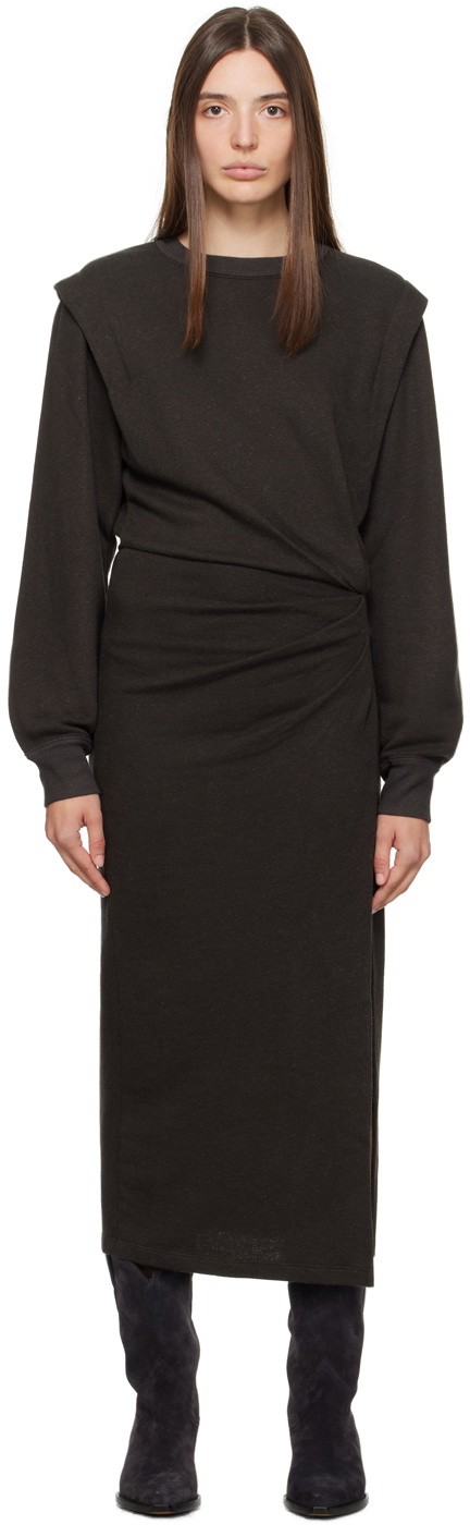 Isabel Marant Etoile Black Midi Dress