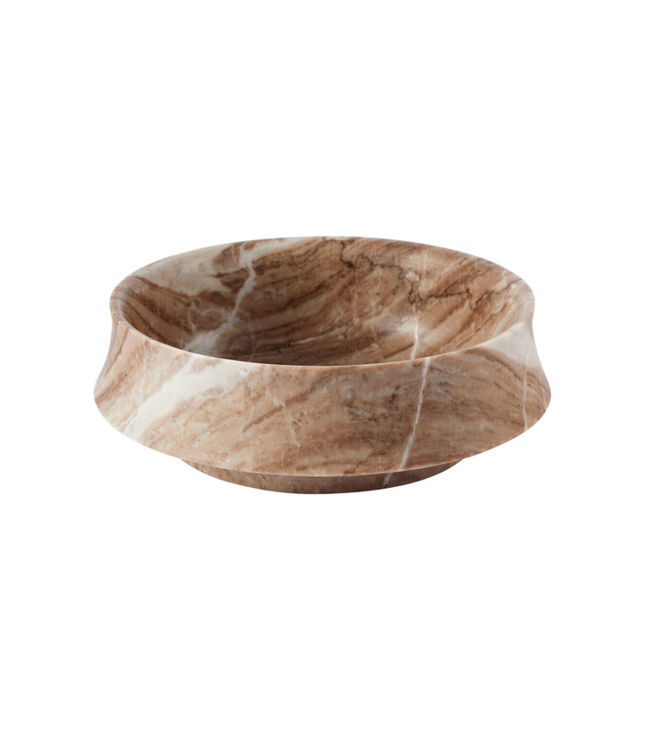 Photo: Serax Dune Medium marble bowl by Kelly Wearstler