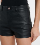 Stouls Roxie leather shorts