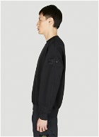 Stone Island Shadow Project - Crewneck Sweatshirt in Black