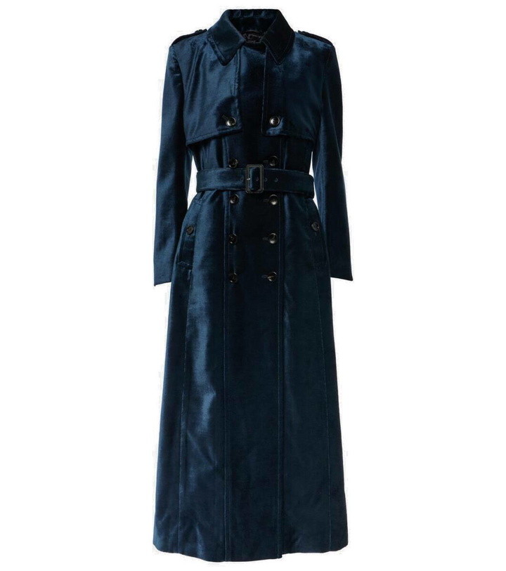 Photo: Tom Ford Velvet trench coat