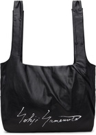 YOHJI YAMAMOTO Black Infinite Signature Tote