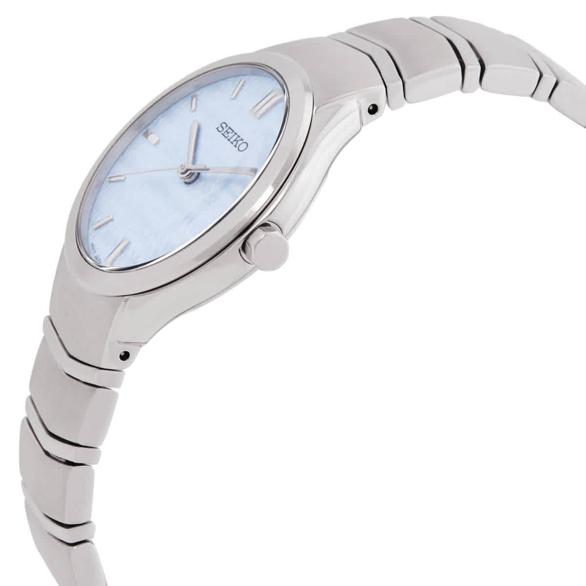 Seiko Essentials Quartz Blue Dial Ladies Watch SUR549