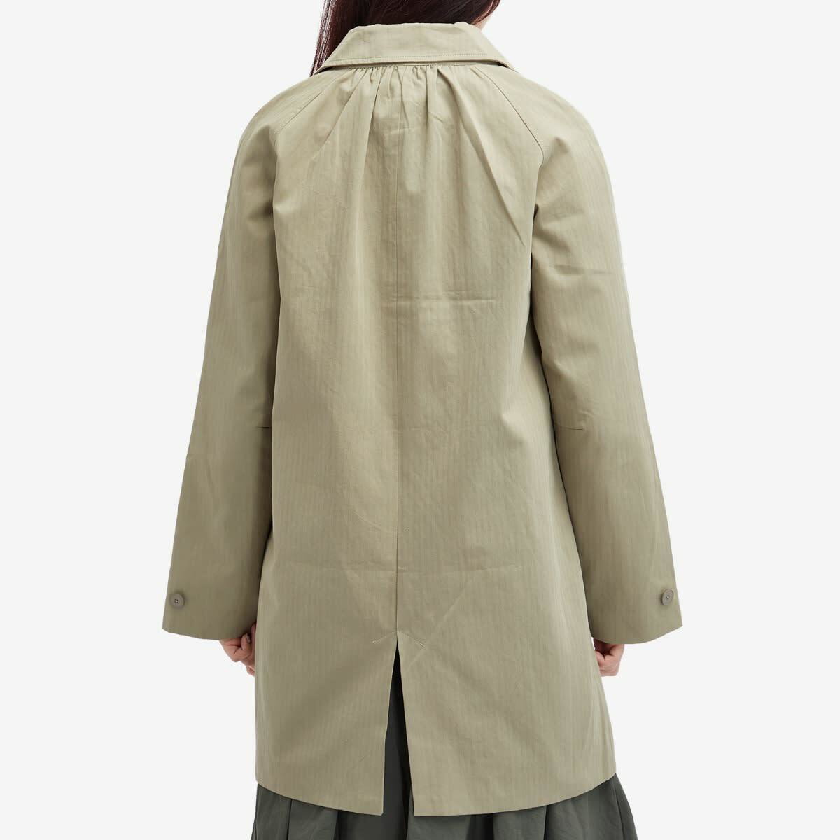 Peachy Den Women's Cheri Mac Coat in Sage Peachy Den