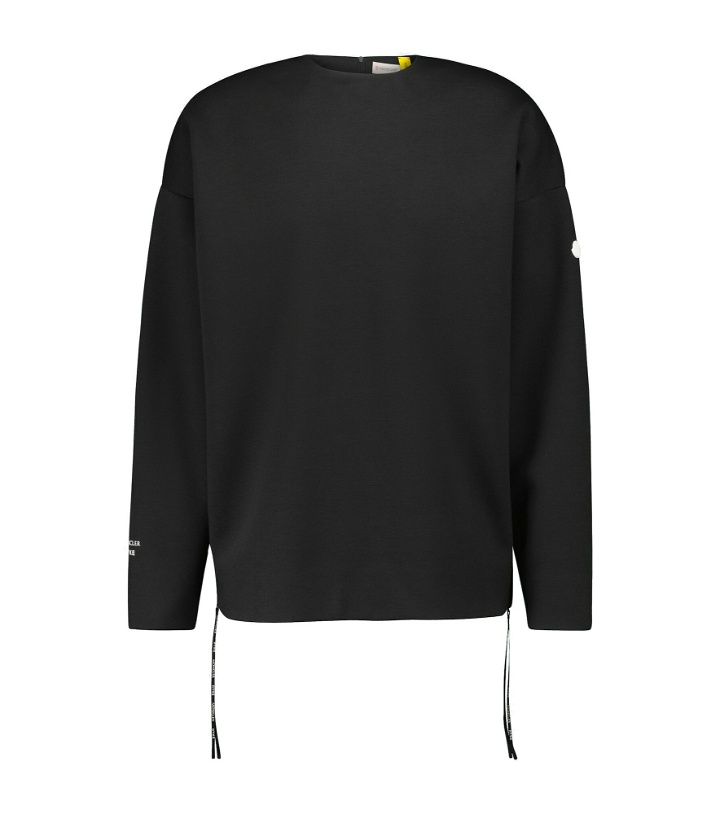 Photo: Moncler Genius - 4 Moncler Hyke neoprene sweatshirt