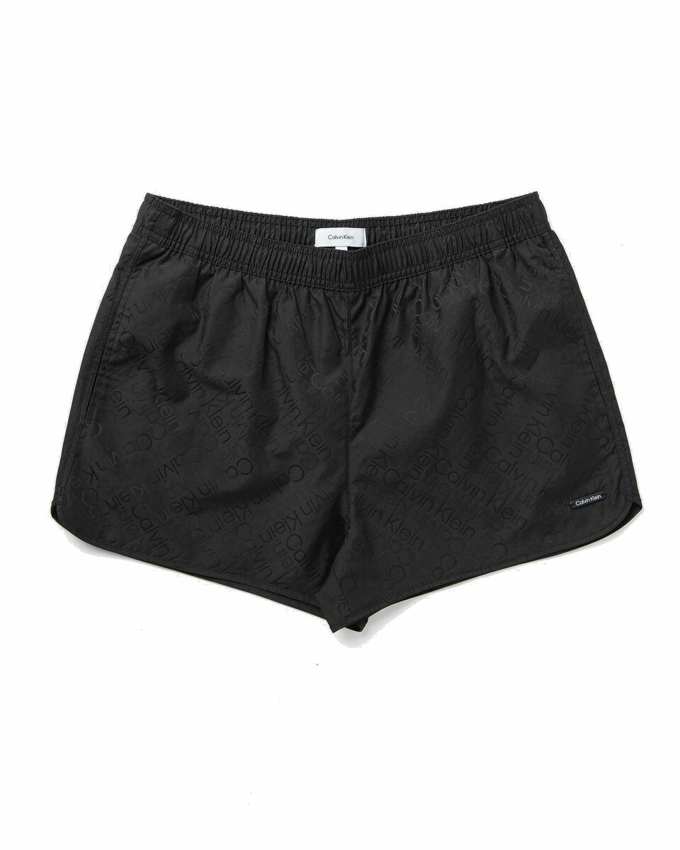 Photo: Calvin Klein Underwear Short Runner Swimshorts Black - Mens - Swimwear