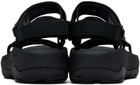 Teva Black Hurricane XLT2 Platform Sandals