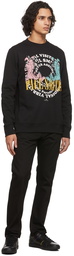 PS by Paul Smith Black Graphic Dogs Sweatshirt