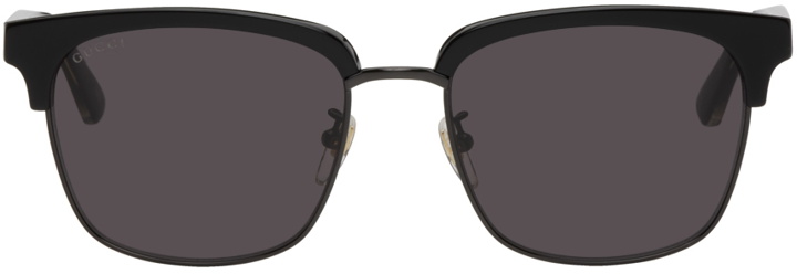 Photo: Gucci Black Square Sunglasses