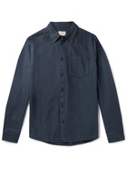 NUDIE JEANS - Chuck TENCEL Lyocell and Organic Cotton-Blend Twill Shirt - Blue - S