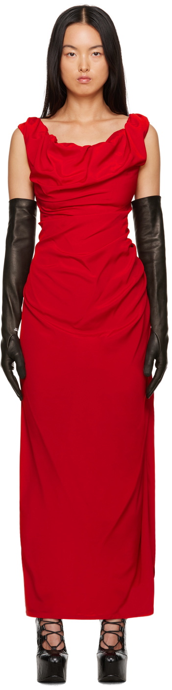 Vivienne Westwood Red Ginnie Maxi Dress Vivienne Westwood