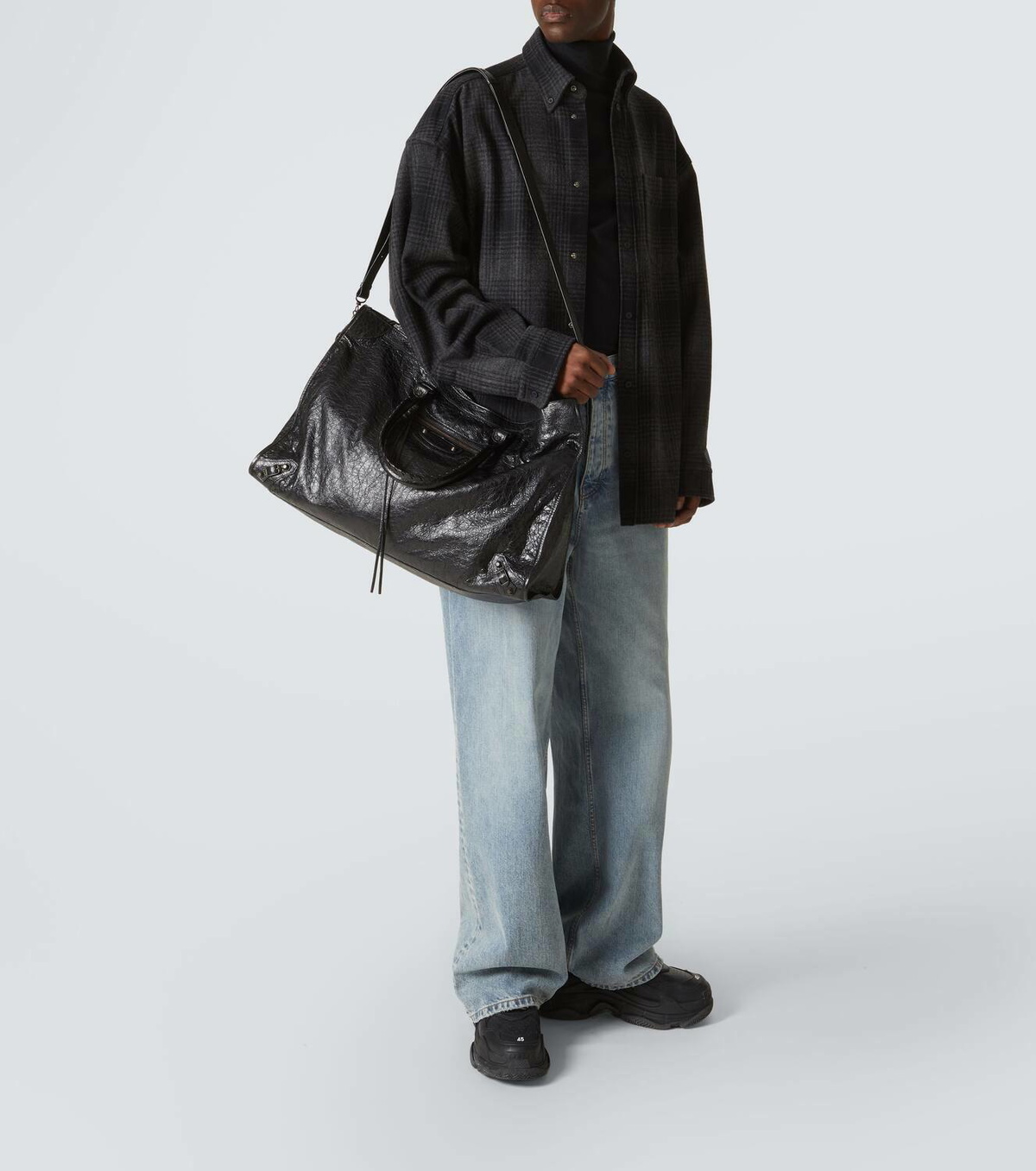 Balenciaga Le City leather shoulder bag Balenciaga Balenciaga Le City leather shoulder bag Balenciaga