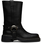 Marine Serre Black Ms Moto Boots