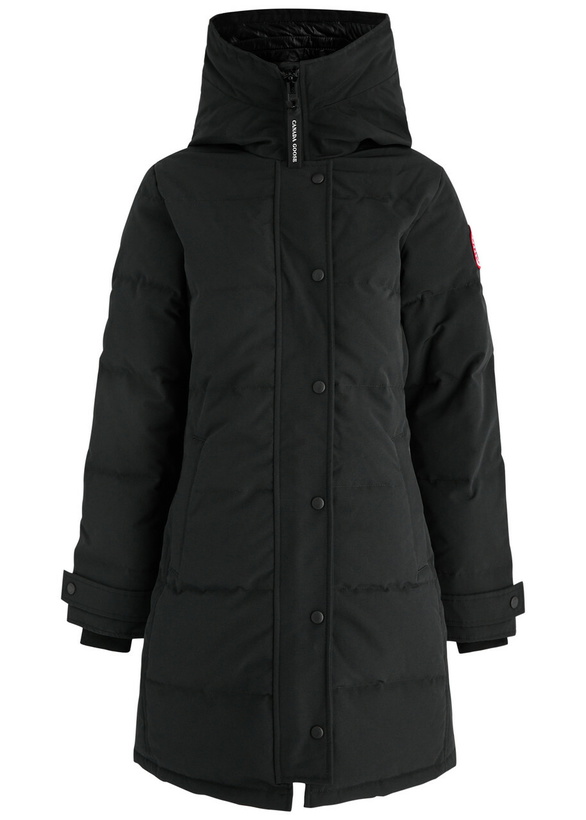Photo: Canada Goose Shelbourne Hooded Arctic-Tech Parka Black