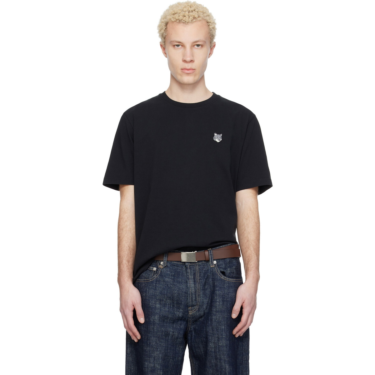Maison Kitsuné Black Fox Head Comfort T-shirt