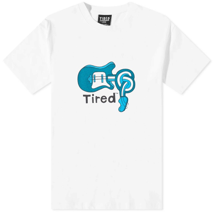Photo: Tired Skateboards Men's Spinal Tap T-Shirt in White