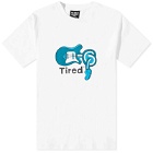 Tired Skateboards Men's Spinal Tap T-Shirt in White