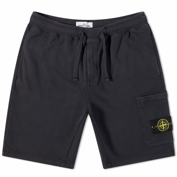 Photo: Stone Island Brushed Cotton Sweat Short