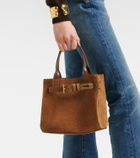 Tom Ford Audrey Small suede tote bag