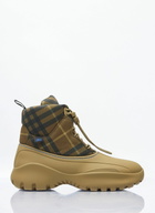 Burberry Check Scoot Trek Boots