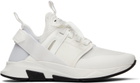 TOM FORD White Jago Low-Top Sneakers