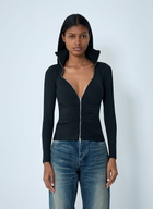 Balenciaga Bra Cup Zip-Up Jacket