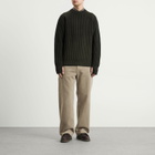 Junya Watanabe MAN Men's Double Sided Ribbed Knit in Grey Blue