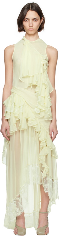 Photo: Collina Strada Green Angelica Maxi Dress
