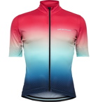 Cafe du Cycliste - Fleurette Printed Cycling Jersey - Red